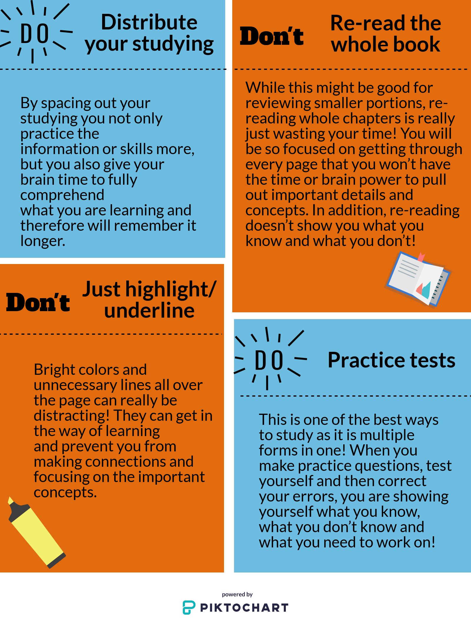 Study Strategies: What works and what doesn’t